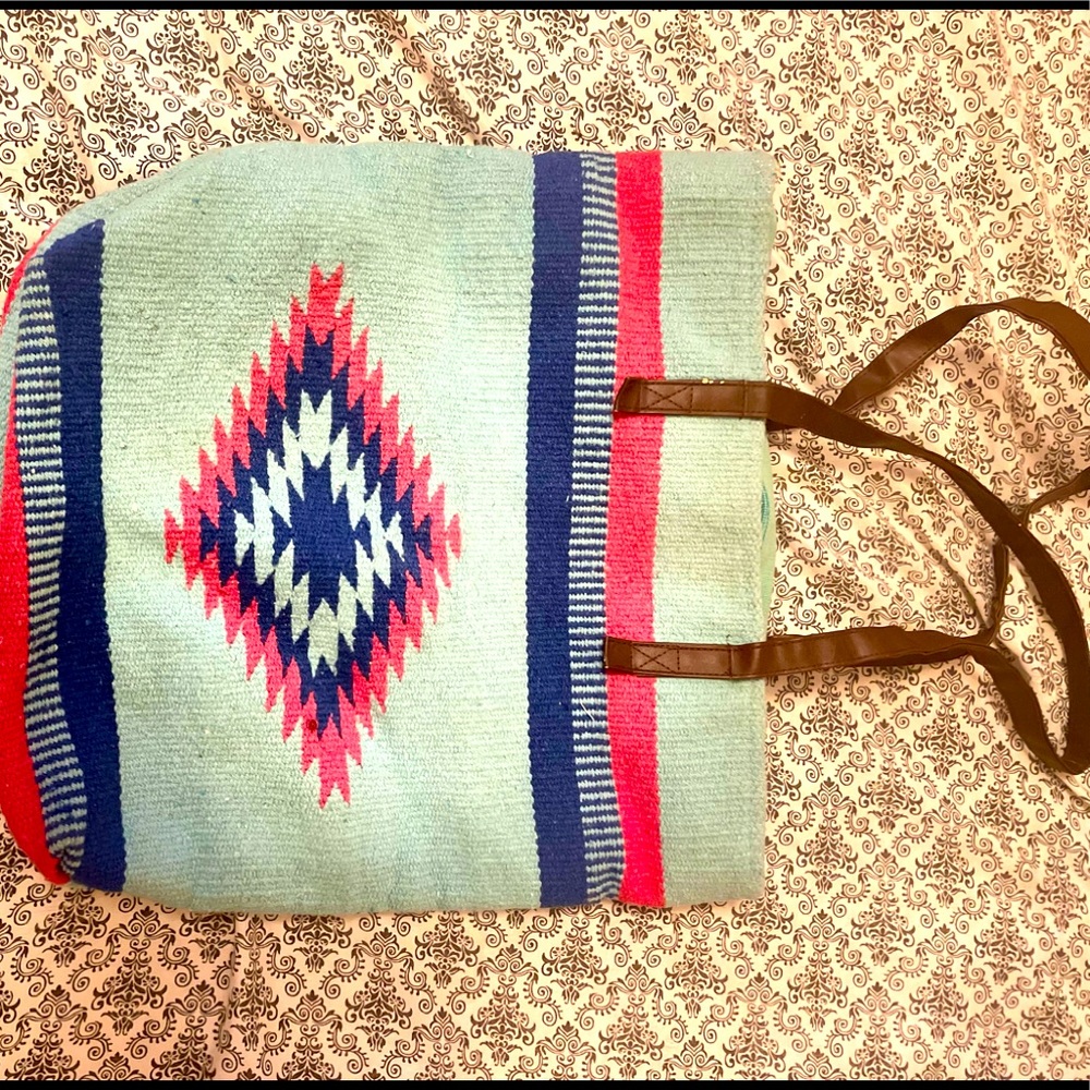 Aztec inspired tote